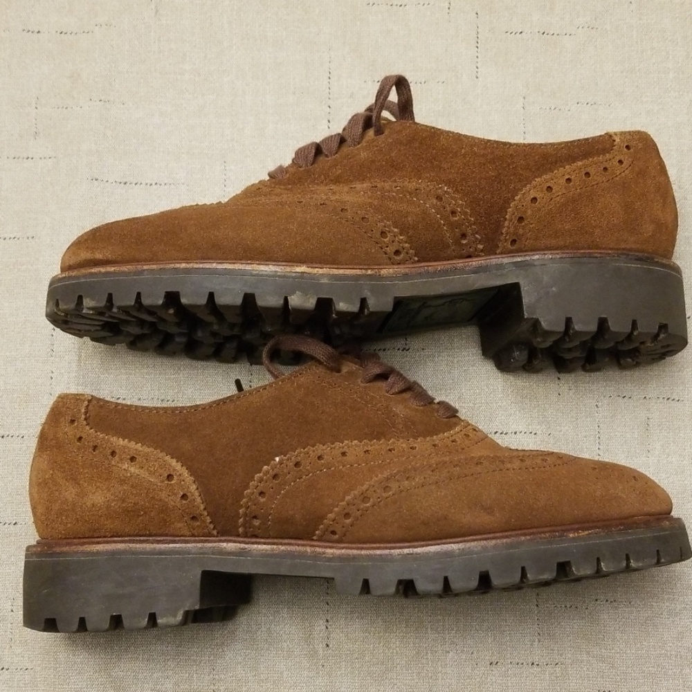 Ralph Lauren Country wingtips sz. 6 dress shoes